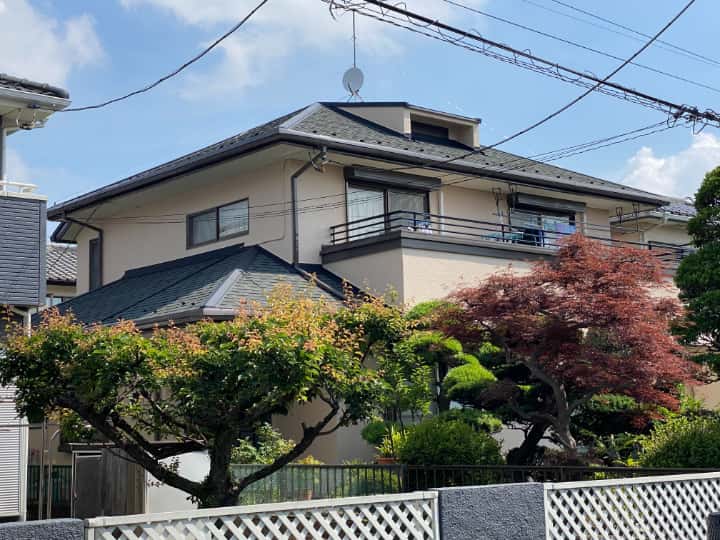 施工完了時の様子|CHIKAZAWA|所沢市、狭山市、川越市、東村山市の地域密着型施工会社|外壁工事、屋根工事、塗装工事、雨樋工事、内装工事を中心とした施工が得意な職人集団です!所沢市、狭山市、川越市、東村山市のお客様とお客様の住まいについて一緒に考えるアットホームな施工会社です。